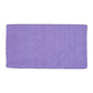 TuffRider Solid Color Double Weave Saddle Blanket-White-34 X 38 Inch displayed in solid purple fabric for equestrian use