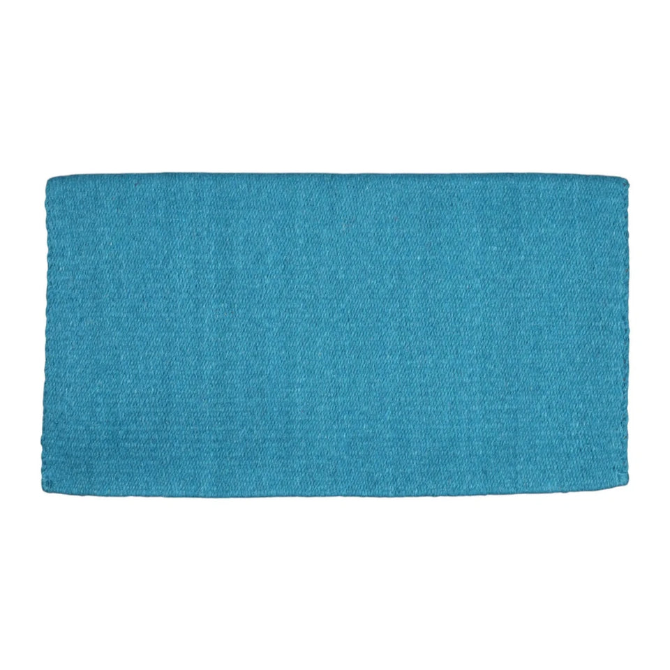 TuffRider Solid Color Double Weave Saddle Blanket-White-34 x 38 in, view 5
