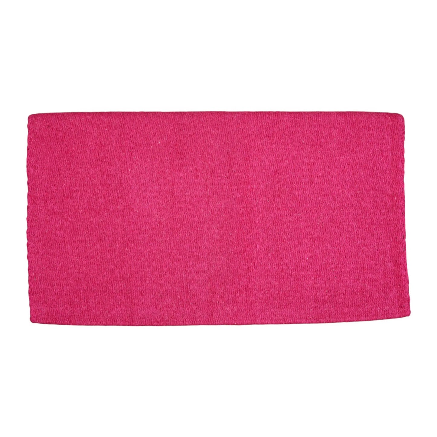 TuffRider Solid Color Double Weave Saddle Blanket-White-34 X 38 Inch shown in a vibrant red color alternative.