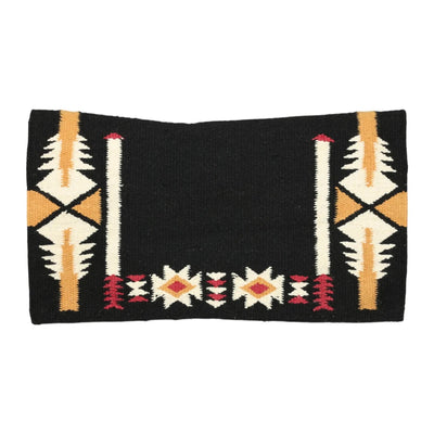 TuffRider Wyoming Contoured Single Weave Saddle Blanket-Rust/Tan-34 x