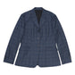 Fox Dreams Ladies Hunt Coat-Navy Multi Color Plaid-10, navy plaid women's hunt coat with button closure and front pockets