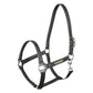TuffRider EasyCare EquiLeather Break Away Halter-Navy-Cob horse halter for equestrian supplies in navy color