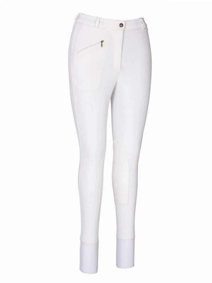 TuffRider Ladies Ribb Knee Patch Breeches, view 8
