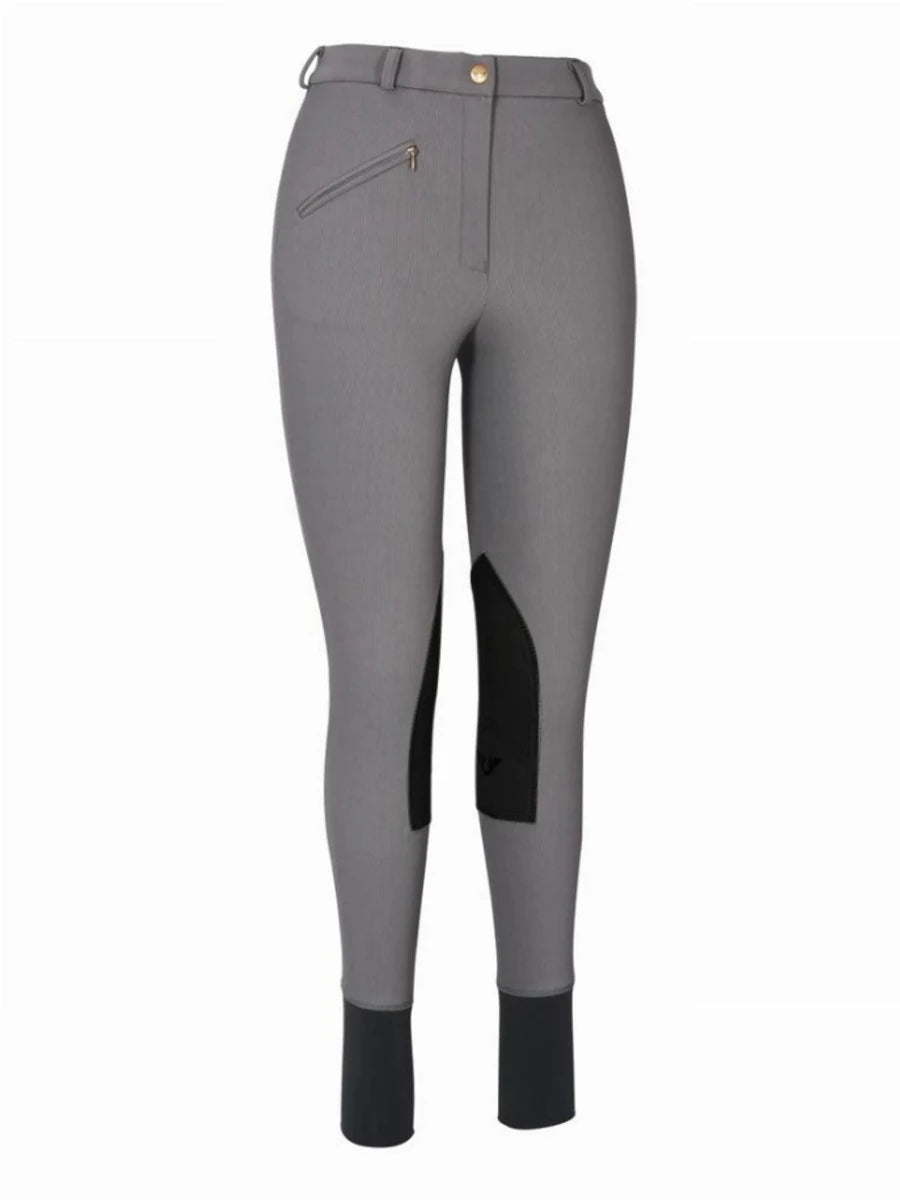 TuffRider Ladies Ribb Knee Patch Breeches, view 19