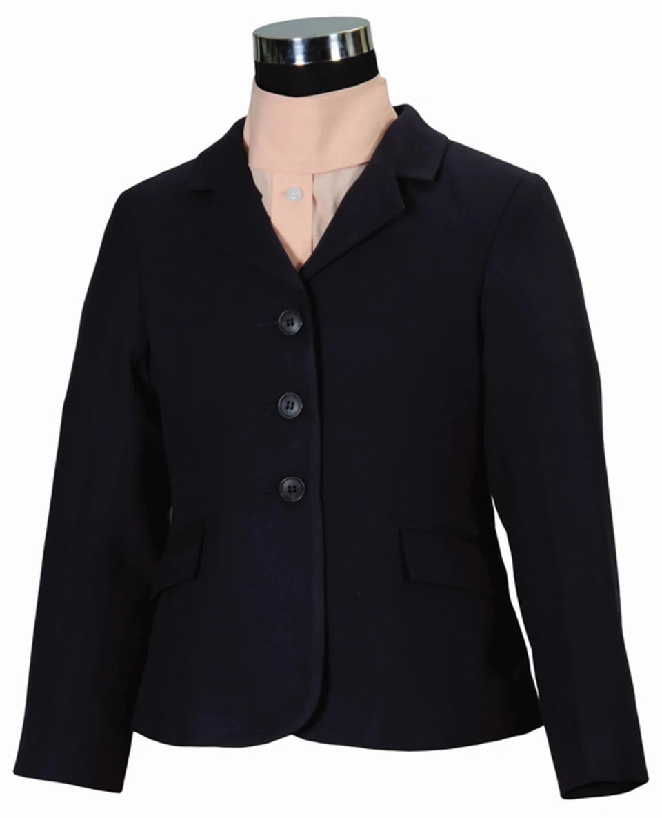 TuffRider Children's Starter Plus Show Coat, navy/14, view 4