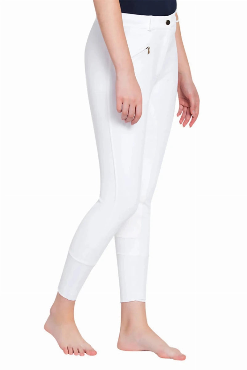 Women's Full Seat Riding Breeches - TuffRider Ribb Natural Waist Belt, view 23