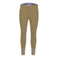 TuffRider Men's Patrol 4 Pockets Knee Patch Breeches - LIGHT TAN - 28 displayed front view for equestrian use