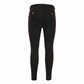Back view of black Men's Full Seat Riding Breeches - UltraGripp Full Seat Breeches with Contoured Sock Bottoms - TuffRider Patrol