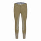 Men's Full Seat Riding Breeches - UltraGripp Full Seat Breeches with Contoured Sock Bottoms - TuffRider Patrol tan riding pants