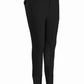Men's Riding Breeches - TuffRider Patrol Knee Patch Breeches with Four-Way Stretch in black color shown side view