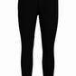 TuffRider Men's Long Ribb Knee Patch Breeches - Performance Riding Pants for Equestrians in black color