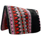 TuffRider Pendleton Western Show Blanket- Black/Red- 34 x 40