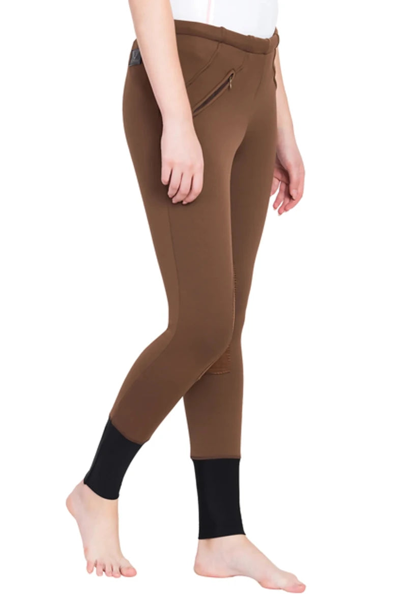 TuffRider Ladies Unifleece Pull-On Winter Breeches, view 22