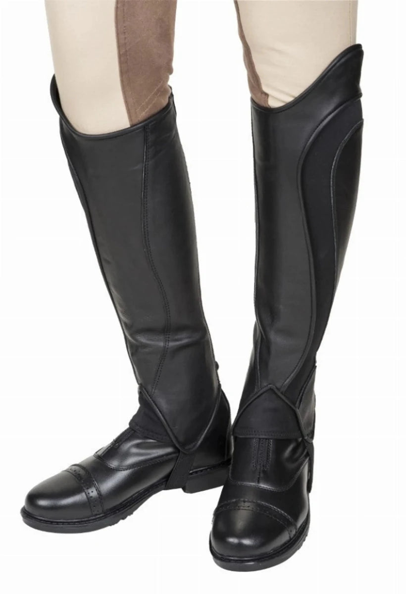 TuffRider Ladies Derby Leather Half Chaps, view 11