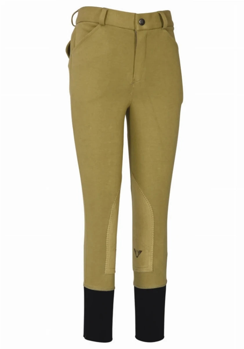 Boys Riding Breeches - Youth Knee Patch Equestrian Pants with, view 21