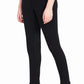 Model wearing Women's Cotton Jodhpurs - Traditional Riding Pants with UltraGripp Knee Patches in black