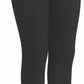 TuffRider Men's Ribb Patrol Knee Patch Breeches in black, designed for comfort and equestrian use.