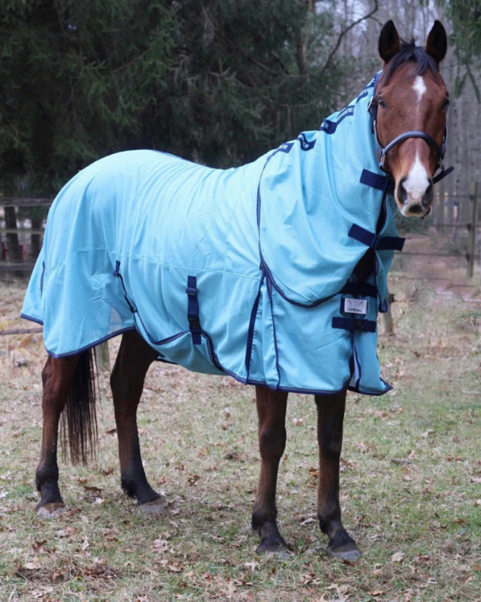 Horse Fly Sheet - TuffRider Power Mesh Detachable Neck Fly Protection, view 34