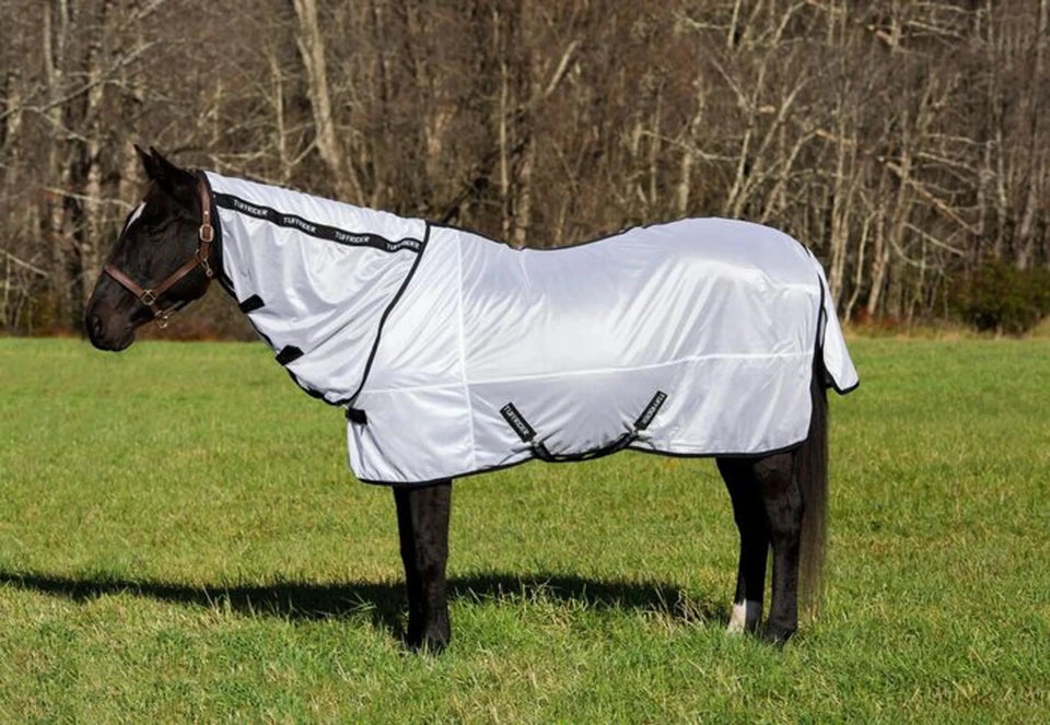 TuffRider Comfy Mesh Combo Neck Fly Sheet, view 6