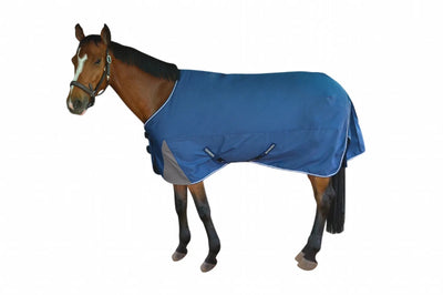 Horse Turnout Sheet - TuffRider Optimum 1680D Triple Weave Lightweight, Ensign blue/69
