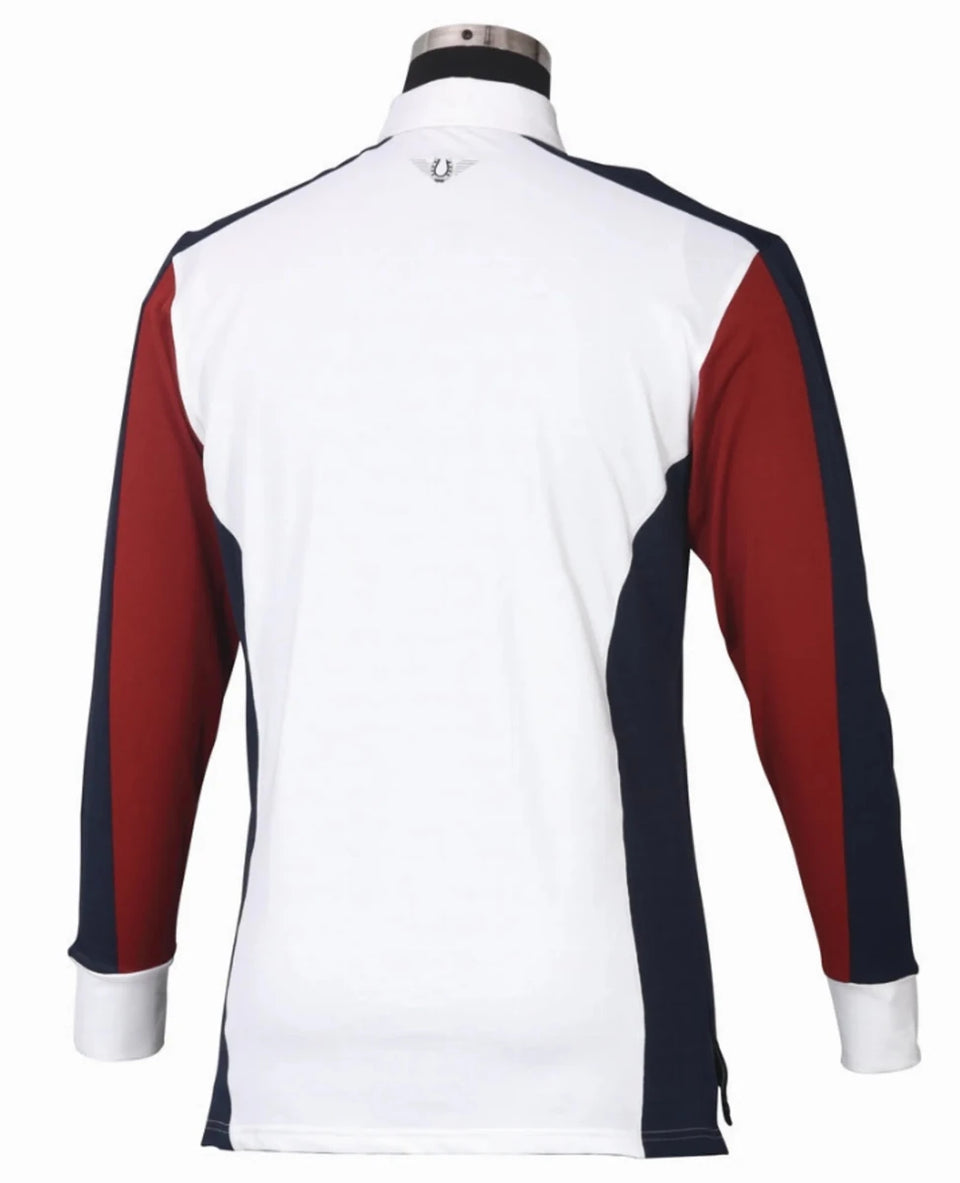Men's Show Shirt - TuffRider Dennison Long Sleeve Competition Shirt, view 7