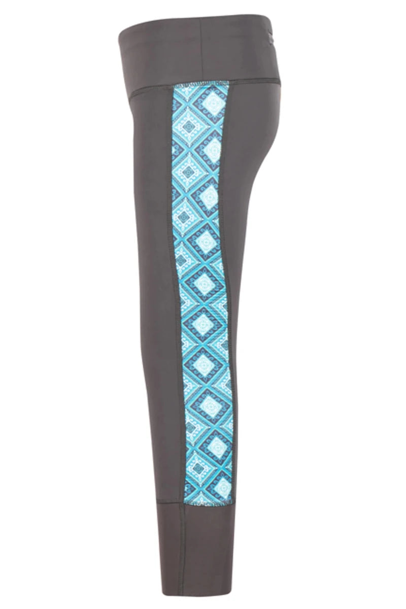 TuffRider Children's Artemis EquiCool Riding Tights, view 9