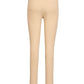 Back view of beige TuffRider Stella Girls Riding Tights showing smooth fit and waistband detail