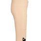 TuffRider Stella Girls Riding Tights in beige with side pocket and black cat face design on the calf