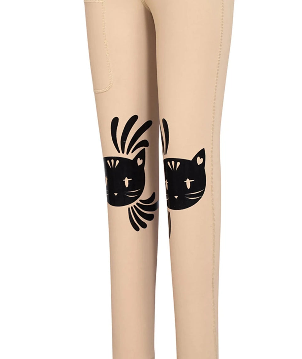 TuffRider Stella Girls Riding Tights, view 11