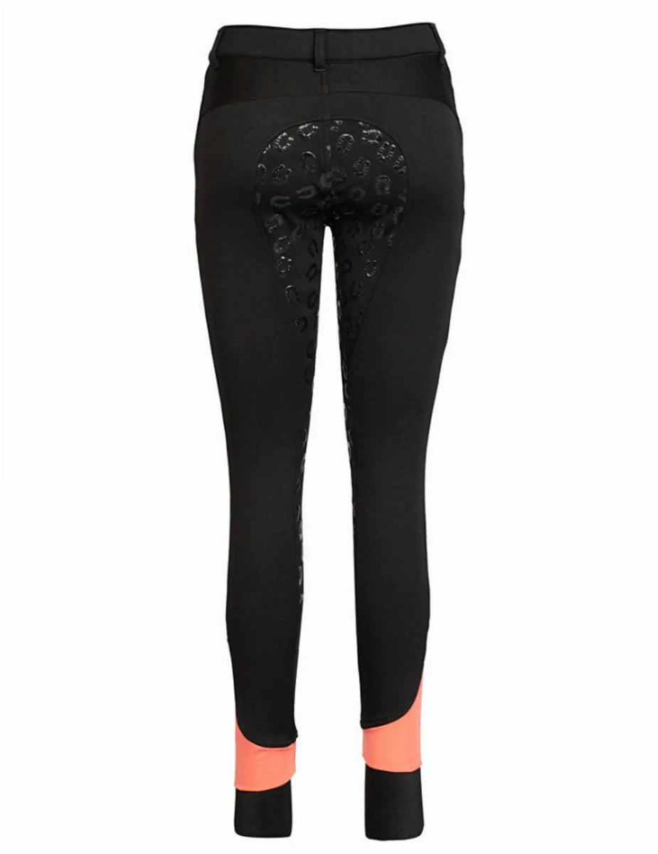 Kids Fleece-Lined Winter Riding Breeches, view 10