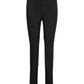 TuffRider Children's Unicorn Pull-On Jodhpurs in black with front button and reinforced knee patches for equestrian use