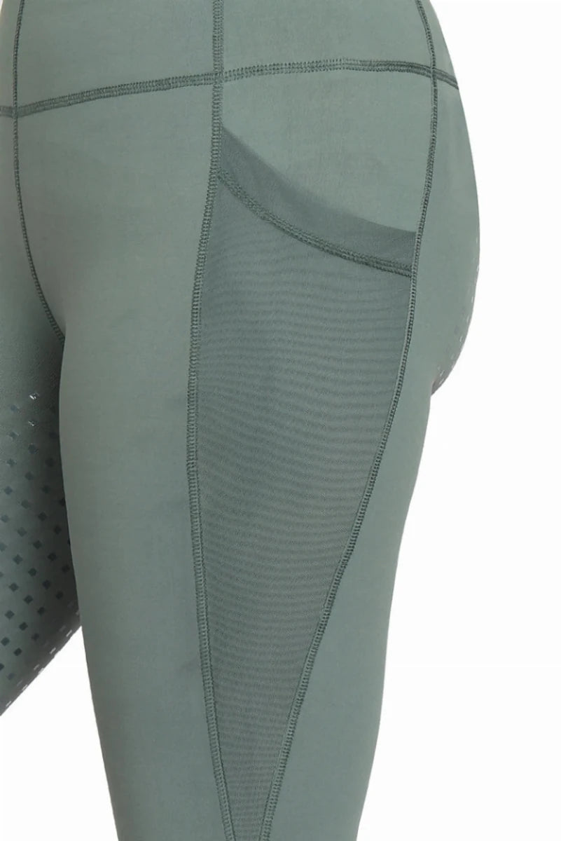 TuffRider Ladies Minerva EquiCool Full Seat Tights, view 26