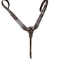 TuffRider Western Pulling Breast Collar - Dark Brown - Horse leather equestrian tack for stable and riding comfort