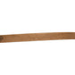 TuffRider Western Single Ply Flank Cinch - Natural - 30 with leather ends and metal buckles for horse tack equipment