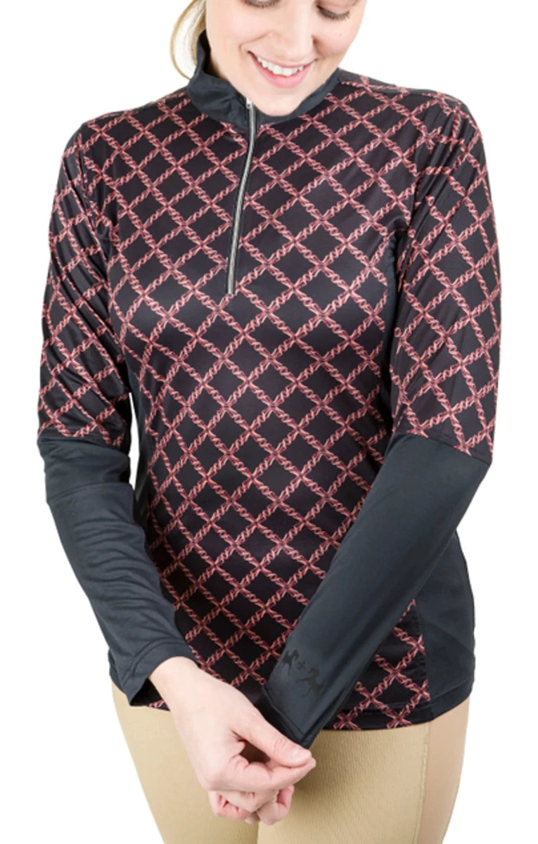 Equine Couture Equicool Leatherworks Sport Shirt, view 3