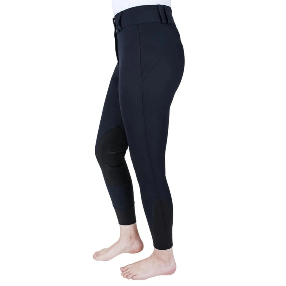 Equine Couture Charlotte Suede Knee Patch Breech, view 26