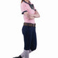 Equine Couture Ladies Sportif Natasha Knee Patch Breeches - UltraGripp Suede Riding Pants with Wide Waistband worn by woman in riding boots