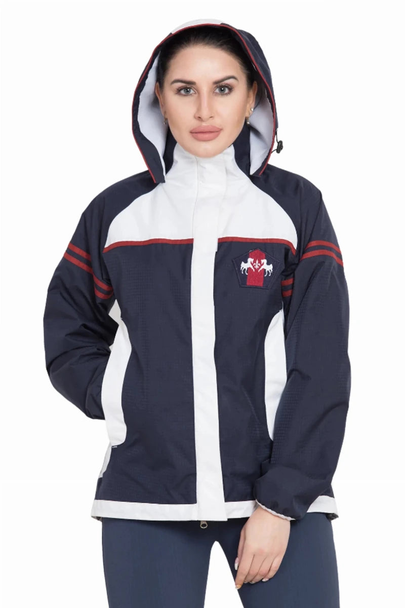 Women's Rain Jacket - Waterproof Shell with Adjustable Hood, view 5
