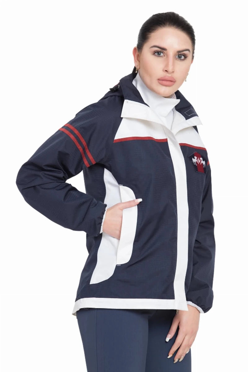 Women's Rain Jacket - Waterproof Shell with Adjustable Hood, view 6