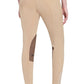Equine Couture Coolmax Champion Knee Patch Breeches - Women's Moisture Wicking Riding Pants in tan back view