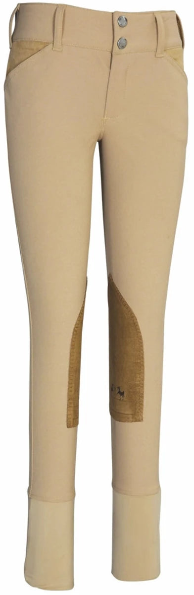 Equine Couture Coolmax Champion Knee Patch Breeches for Kids, view 9