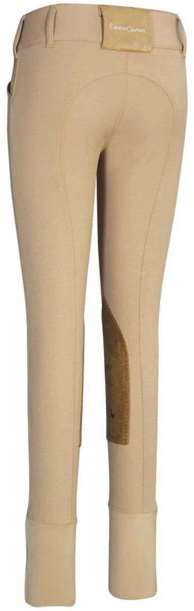 Equine Couture Coolmax Champion Knee Patch Breeches for Kids, view 12