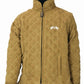 Equine Couture Natasha Duet Jacket for Kids - Convertible Jacket to Vest with Zip-Off Sleeves in quilted brown design