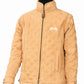 Equine Couture Natasha Duet Jacket for Kids - Convertible Jacket to Vest with Zip-Off Sleeves in tan quilted fabric