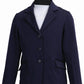 Children's Equestrian Show Coat - Classic Competition Jacket with Stretch Fabric & Vented Back - Equine Couture Raleigh tailored navy jacket