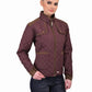 Women's Quilted Riding Jacket - Lightweight Equestrian Jacket with Adjustable Waist & Ultra-Suede Details - Equine Couture Cory modeled