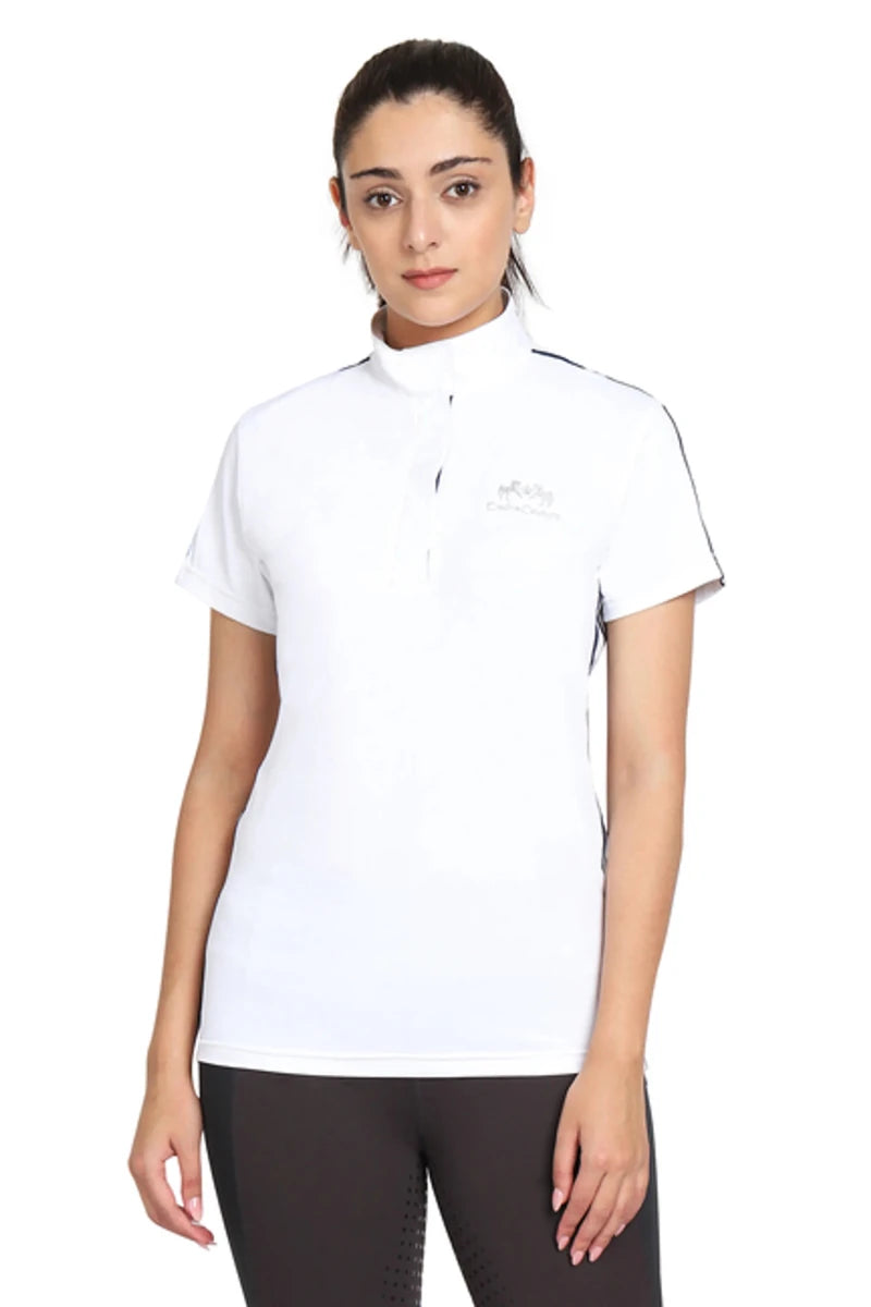 Equine Couture Ladies Eliana Short Sleeve Show Shirt, view 8
