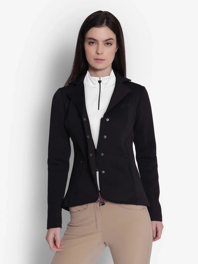Equine Couture Spacer 3D Ladies Show Coat-Black-L, 1
