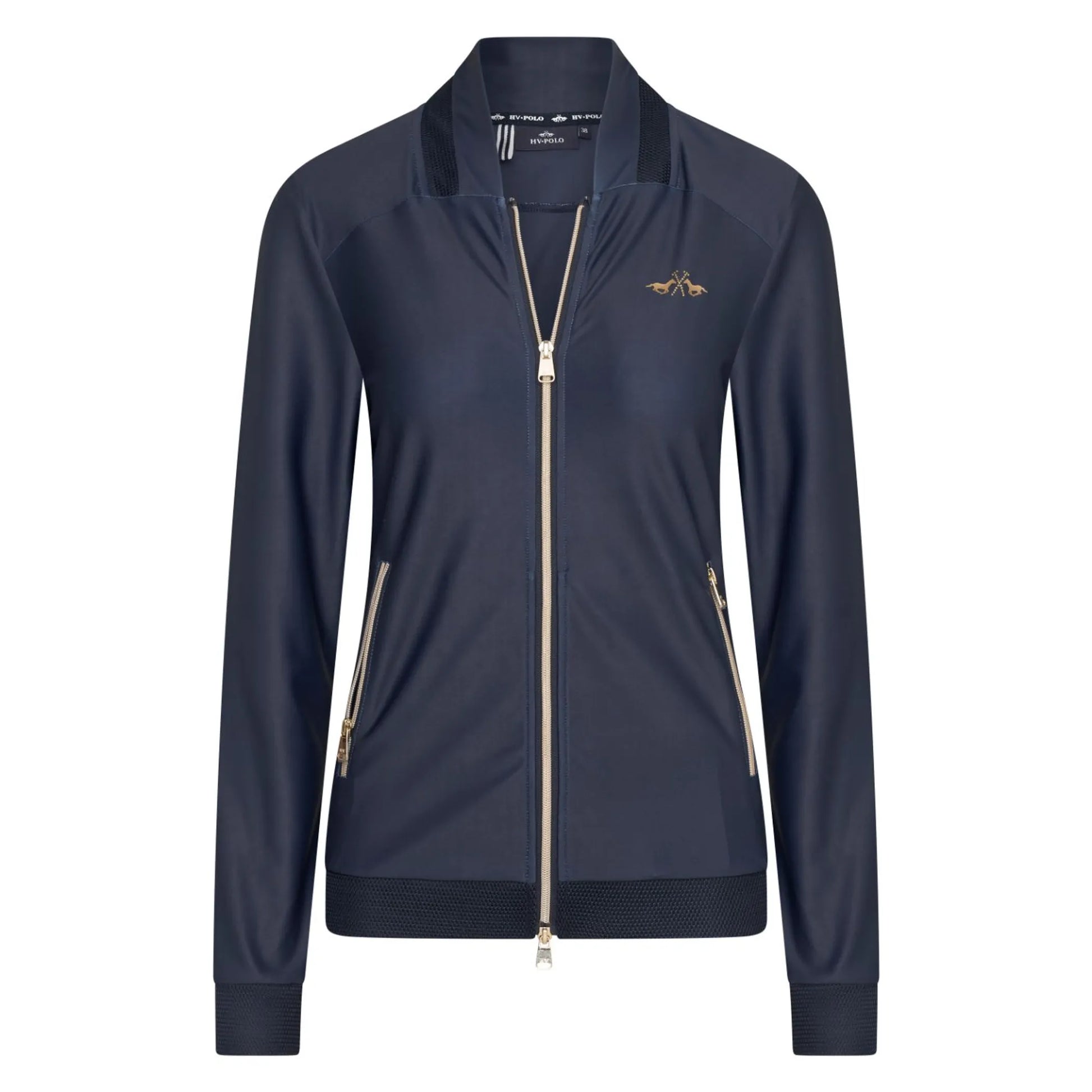HV Polo Tech Cardigan HVPTeddy-Dark berry-M in dark berry with zip front and side pockets, stylish and comfortable design