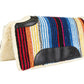 TuffRider Phoenix Large Acrylic Western Saddle Pad - Fleece Lined Horse Saddle Blanket with Wither Relief colorful design